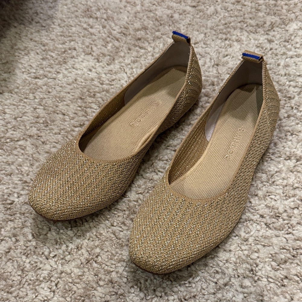 Rothy’s Gold Women's Flats